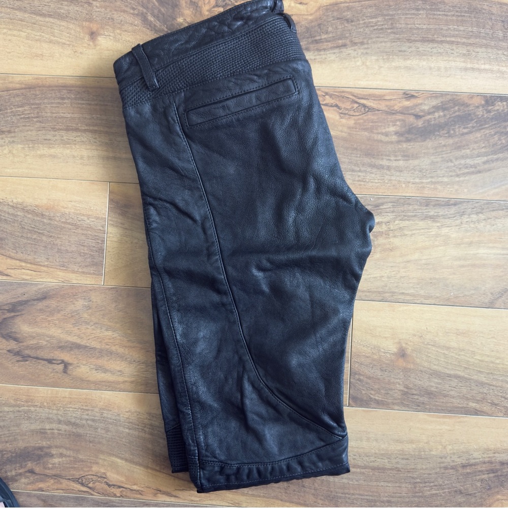 🖤 NWT AllSaints Mauritius Leather Pants – Size W28 🖤